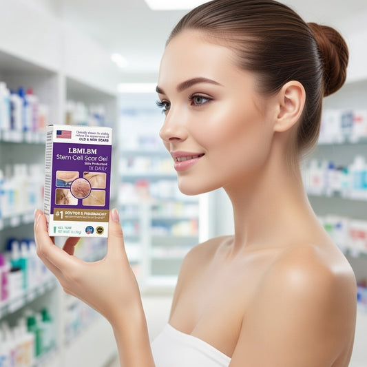 Advanced Stem Cell Scar Gel –❤️Clinical Strength Formula for Old & New Scars