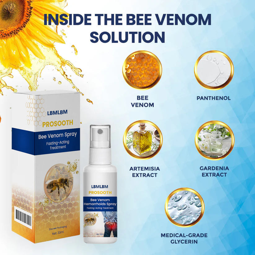 Last Day 60% OFF: Instant Relief Bee Venom Spray – No Messy Creams, No Painful Surgery, Just Spray & Go!