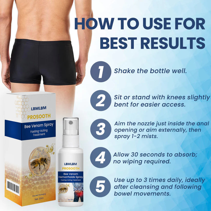 Last Day 60% OFF: Instant Relief Bee Venom Spray – No Messy Creams, No Painful Surgery, Just Spray & Go!