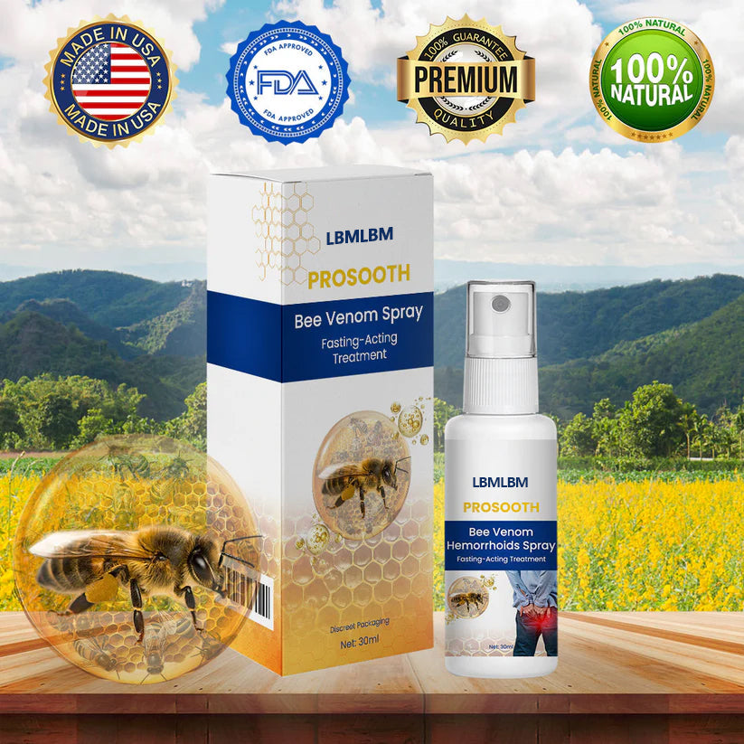 Last Day 60% OFF: Instant Relief Bee Venom Spray – No Messy Creams, No Painful Surgery, Just Spray & Go!
