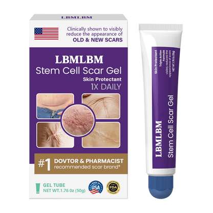 Advanced Stem Cell Scar Gel –❤️Clinical Strength Formula for Old & New Scars
