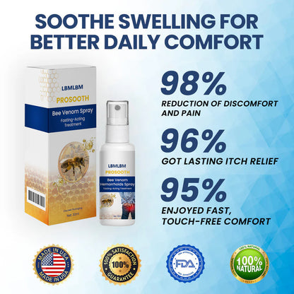 Last Day 60% OFF: Instant Relief Bee Venom Spray – No Messy Creams, No Painful Surgery, Just Spray & Go!